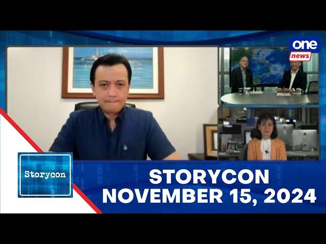 STORYCON | Trillanes on alleged suspicious bank accounts of Dutertes, impeachment case vs VP Sara