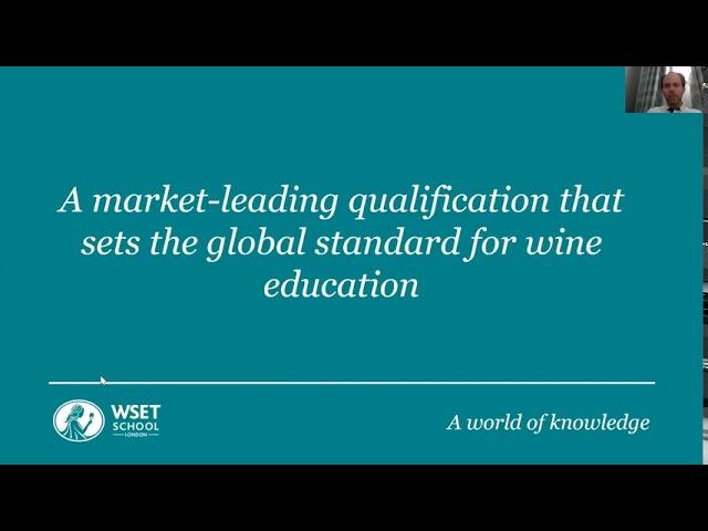 Introducing the WSET Level 4 Diploma in Wines with Russell Dent DipWSET