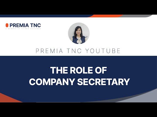 [Hong Kong] The role of company secretary