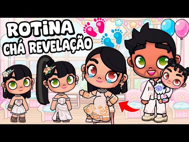 ROTINA CHÁ REVELAÇÃO | AVATAR WORLD ROTINAS E HISTÓRIAS