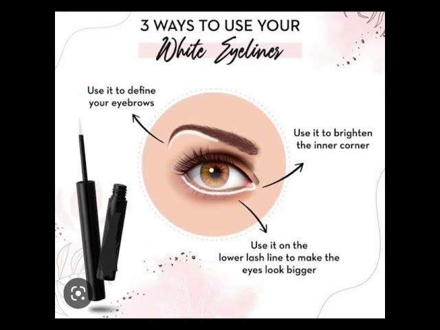 3 Ways To Use Your White Eyeliner!!! ️