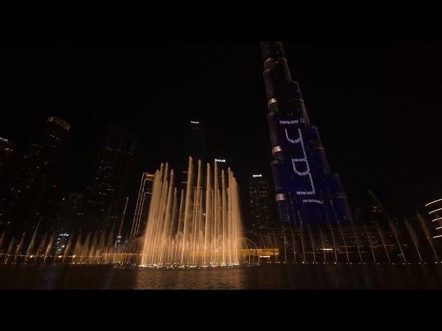 A Day At The Dubai Fountain (UAE Commemoration Day 2024 ) (Low Power Shows)