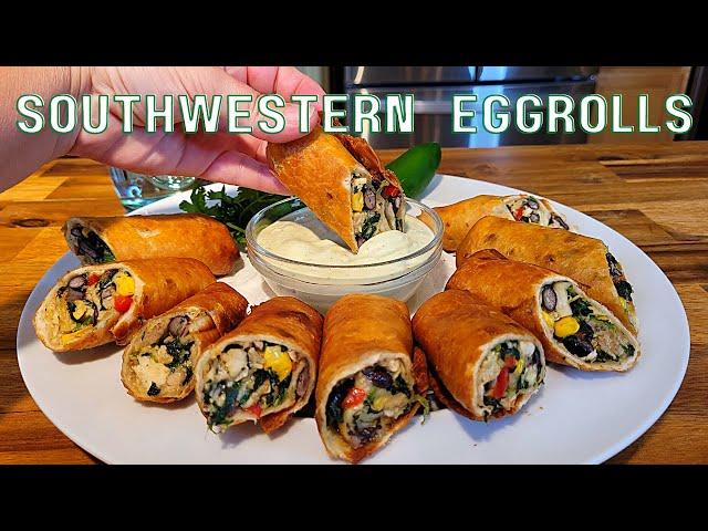 How to make CHILI'S | Southwestern Eggrolls