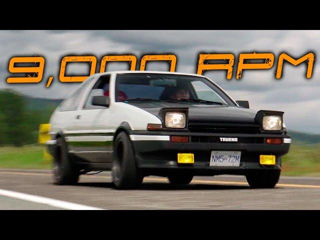 This F20C-Powered Toyota AE86 is Pure Madness | Go Home, Purists