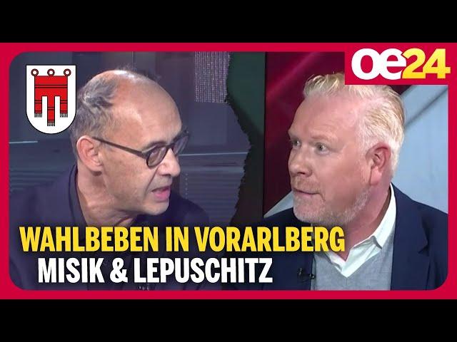 Wahlbeben in Vorarlberg | Misik & Lepuschitz