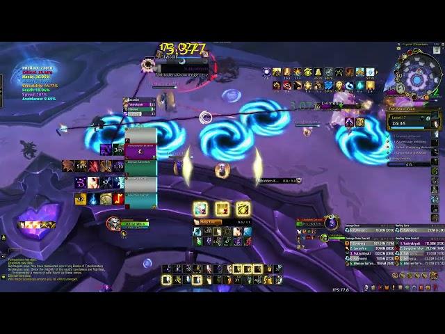 WOW DRAGONFLIGHT - HOLY PRIEST - The Azure Vault MYTHIC+ 17 - SEASON 4 - WEEK 8 SANGUINE