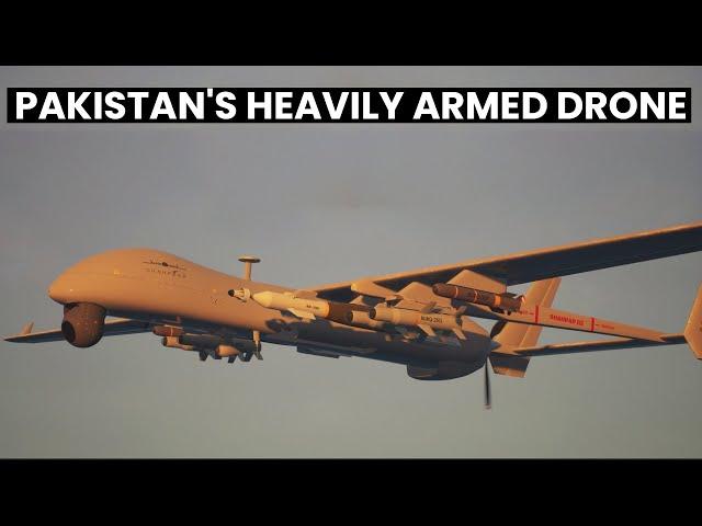 Pakistan's heavily armed Shahpar-III drone by GIDS | #ideas2024