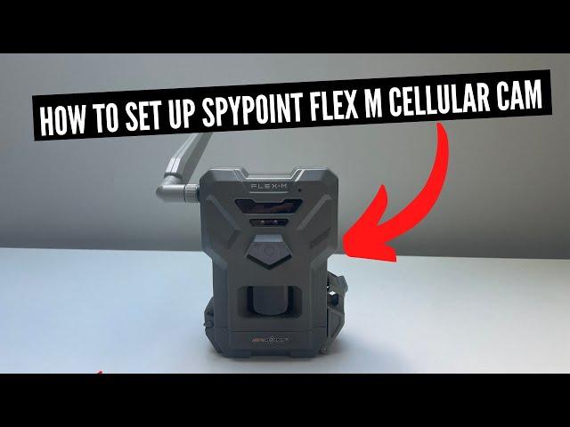 How To Set Up Spypoint Cellular Camera Flex M