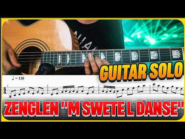 Zenglen "M Swete l Danse" ACOUSTIC  GUITAR  SOLO with Tabs