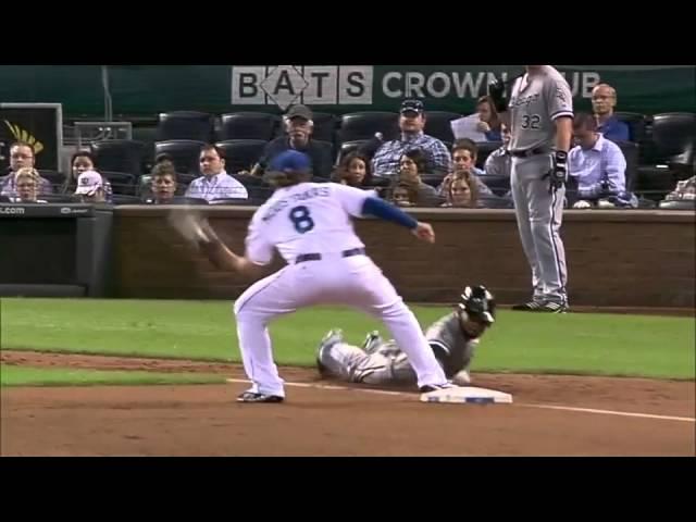 【MLB】超強肩捕手　サルバドール・ペレス好プレー集