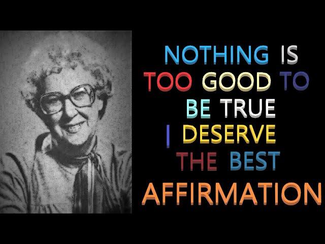 I Deserve the Best Affirmation | Martha Giudici