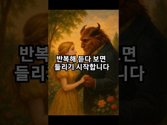 #미녀와야수 #반복해들어보세요 #영어동화 #잠잘때듣는이야기 #생활영어