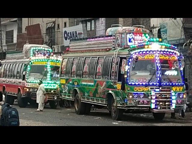 Horn of Pakistani buses||Bus horn |Check out the horn and speed of pakistani buses.