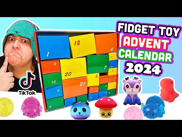 Unbox ALL SQUISHY Advent Calendar 2024 By Viral Tiktoker