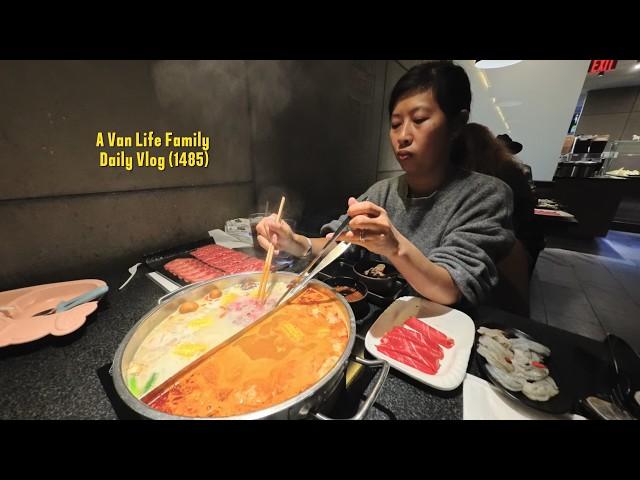 Our Go-To AYCE Hotpot Spot in New Jersey | A Van Life Family Vlog