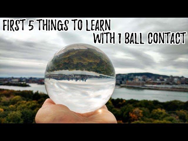 First 5 things to learn when Contact Juggling - Beginner Contact Juggling Tutorial