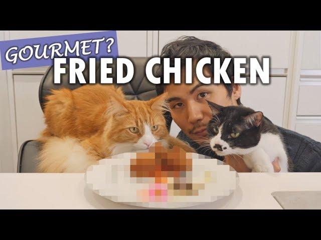 I tried to make fried chicken fancy  Cooking vlog