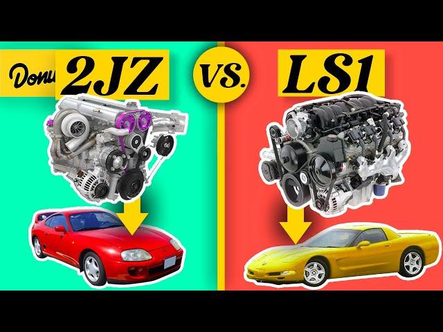 Toyota JZ vs Chevy LS -- which engine is better?