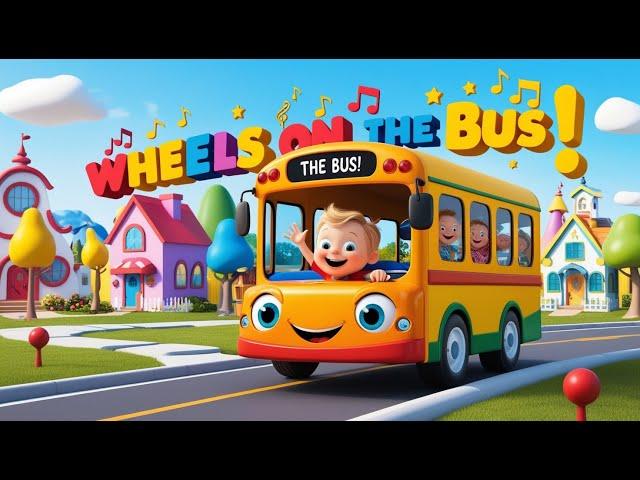 Wheels on the Bus | Baby Bus Song | Kids song & Nursery rhyme | Bus kids Cartoon