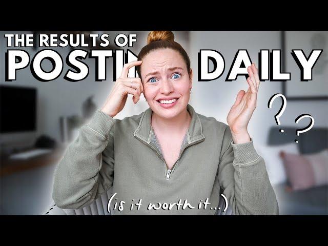 Does UPLOADING DAILY To YouTube Grow Your Channel Faster?! // results of uploading daily for 25 days