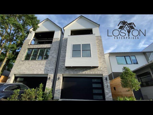 3-Story Townhome Tour ∙ Modern Day Sunroom w/Views ∙  Houston Living