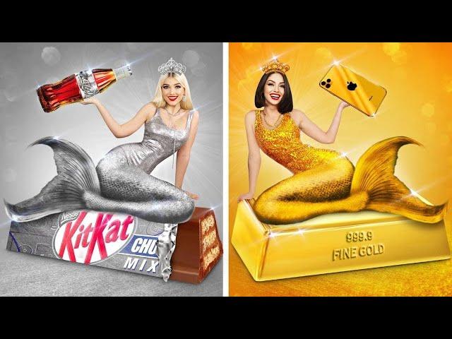 ALTIN VS GÜMÜŞ Challenge! | RATATA’dan 24 SAATLİK Eğlenceli Gümüş vs Altın Savaşı