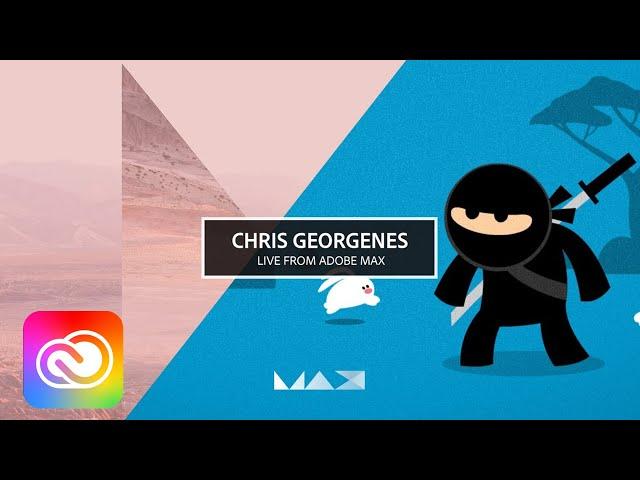 Animation with Chris Georgenes - Live from Adobe MAX 2016 | Adobe Creative Cloud