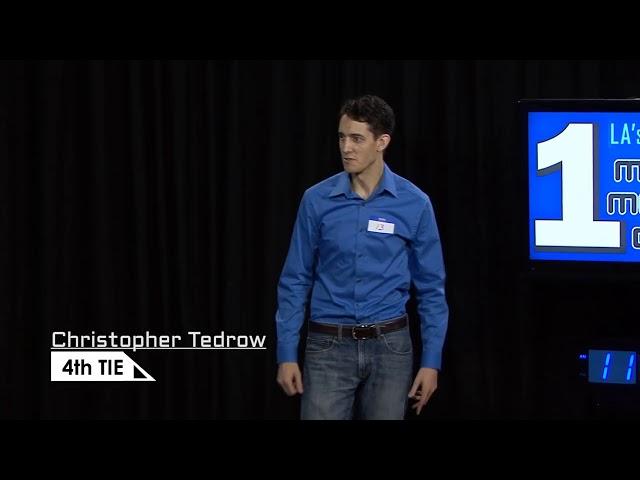 Los Angeles Ninth Annual One Minute Monologue Contestants Winners