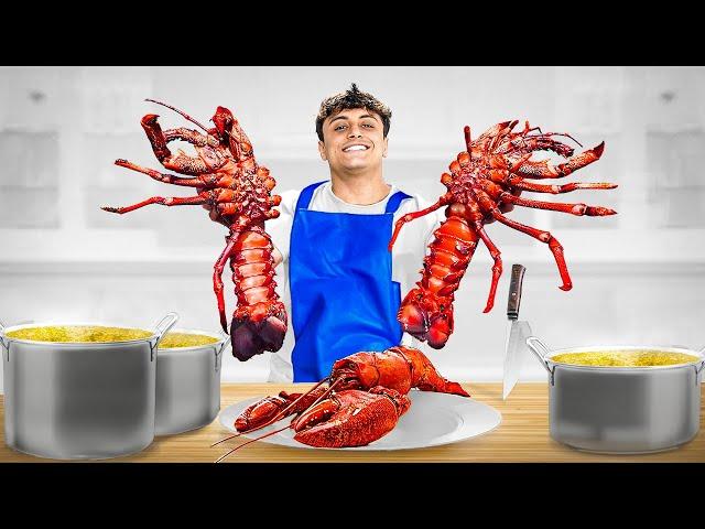 I Cooked 3 Giant Maine Lobsters