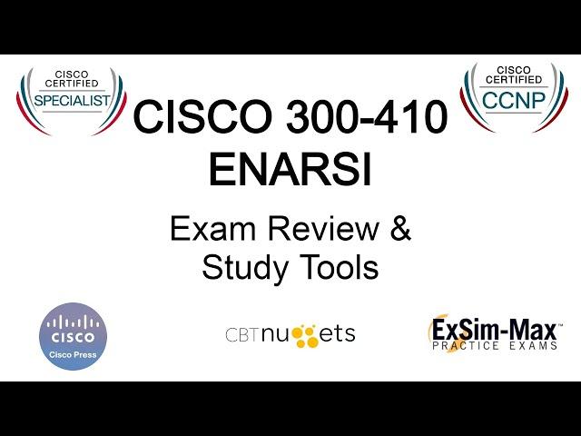 Cisco 300-410 ENARSI | Exam Passed - My thoughts and study tools.