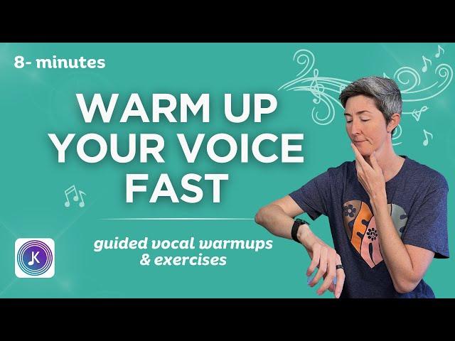 Want to warm up your voice quickly? Do this. | Quick Vocal Warmups