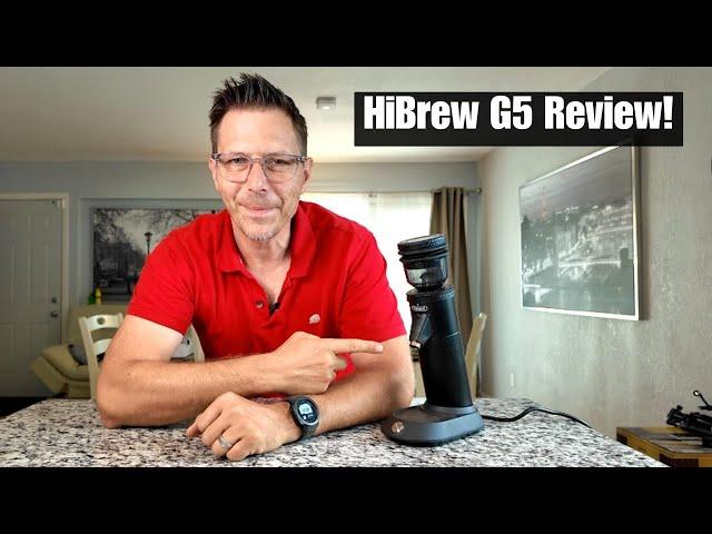 HiBrew G5 Coffee Grinder Review - Single Dosing under $200?