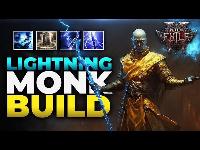 Lightning Monk Leveling Build For Path Of Exile 2! (ACT 1)