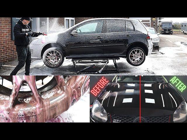 Dirty 15 Year Old VW Golf GTI Deep Clean and Full Detail |  EXTREME FILTH WARNING!!!