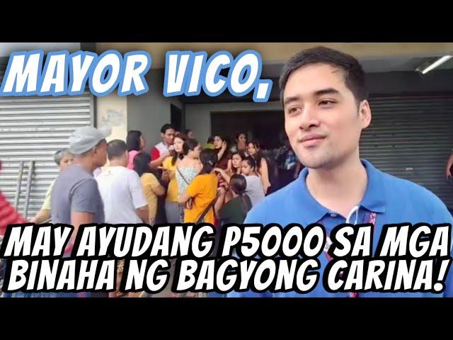 MAYOR VICO SOTTO, NAMIGAY NG CASH ASSISTANCE SA MGA EVACUEES | PASIG CITY