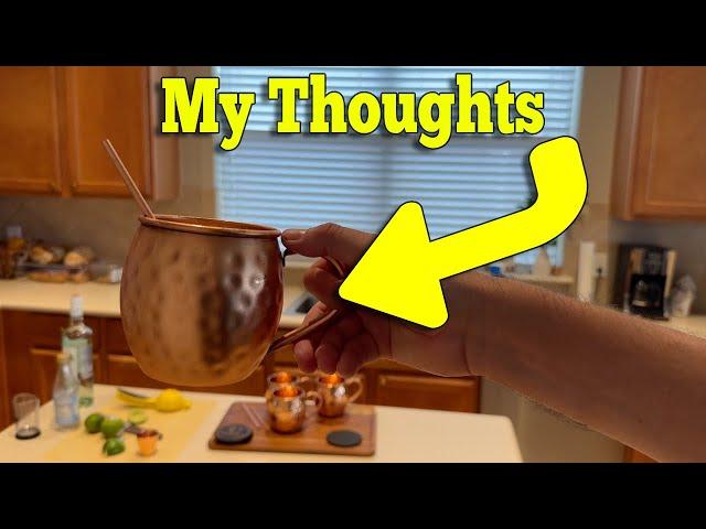 100% Handcrafted Copper Mugs Advanced Mixology Review