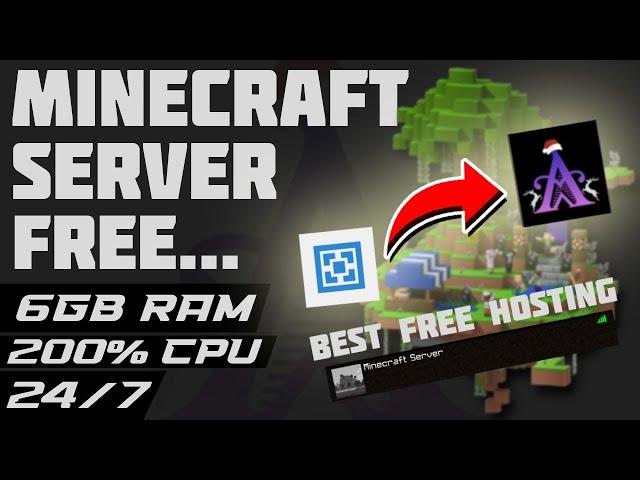 24/7 FREE Minecraft Server  | 32GB RAM + Ryzen 9 POWER  | Hosted by AllNight Hosting