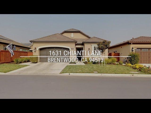 1631 Chianti Lane, Brentwood, CA 94513