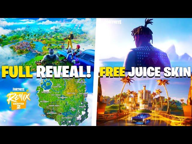 Fortnite Chapter 2 Remix EVERYTHING NEW! (FREE Juice Wrld Skin, ALL Collabs)