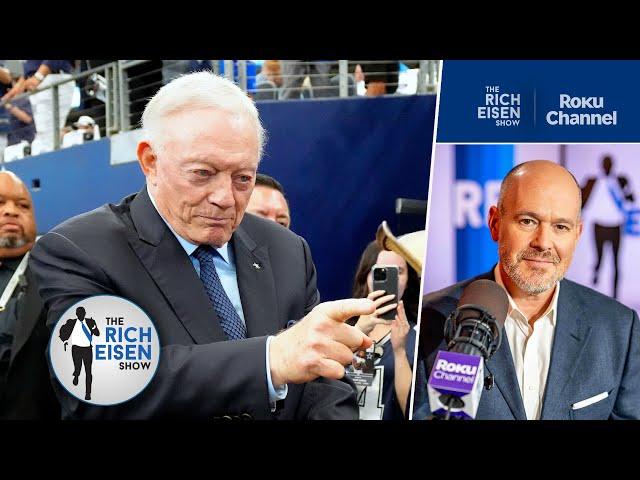 Cowboys Owner Jerry Jones Did NOT Like Being Asked about His “All-In” Strategy | The Rich Eisen Show