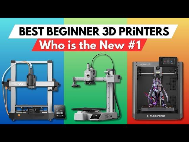  Best Beginner 3D Printers 2025 [Don't Regret Your Purchase—Watch This First!]