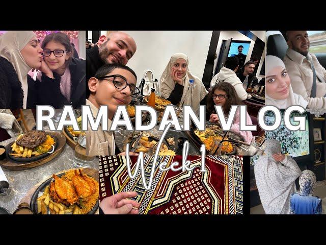 Ramadan vlog | Ramadan week 1, Iftar with the family, Jummah Prayer, Ebadah time