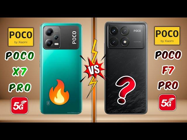 Poco X7 Pro Vs Poco F7 Pro 5G | In-Depth Comparison 