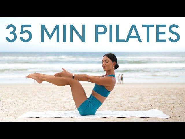 35 MIN PILATES WORKOUT || Classical Mat Pilates Inspired (Knee & Wrist Friendly)