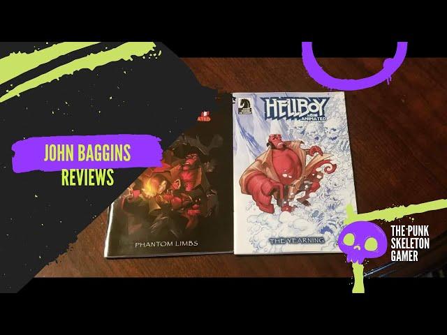 John Baggins reviews Hellboy animated comics phantom limbs and the yearning