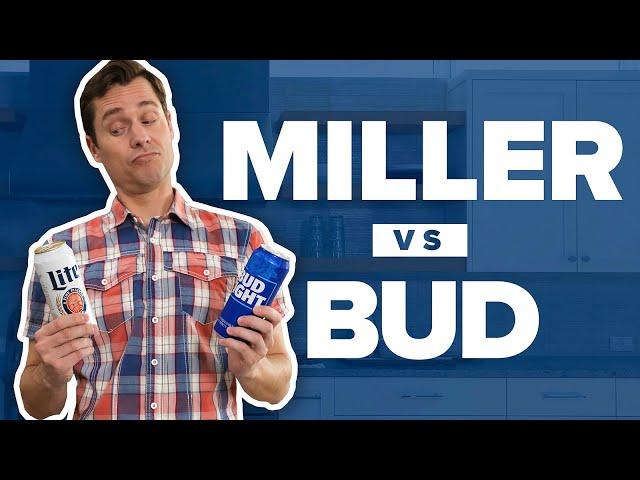 Domestic Beer Showdown: Miller Lite vs Bud Light