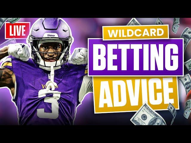 NFL Wild Card Sports Betting Advice | Live Q&A, Early Picks, Line Movement Predictions & More (2024)