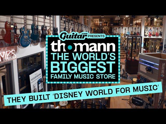 What does "Disney World for music" look like? Inside Thomann, the world's biggest family music store