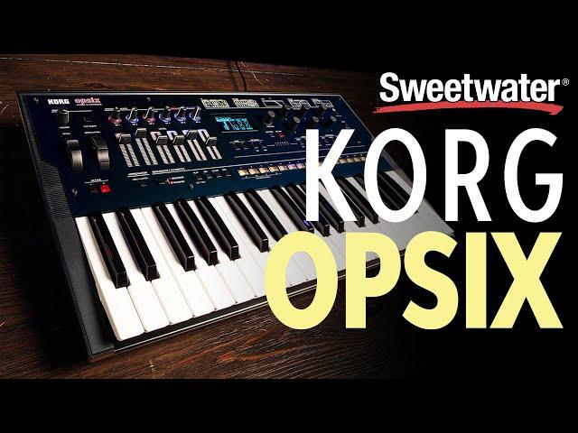 Korg OPSIX Altered FM Synthesizer Demo — Daniel Fisher