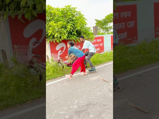  #skating road #cycle #girl #funny #reaction #youtubeshorts #viralshorts #shortsvideo #shorts